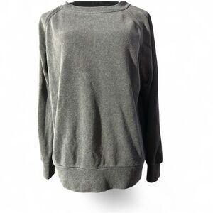 Cozy Up Dark Gray Women's Sweatshirt - Size L